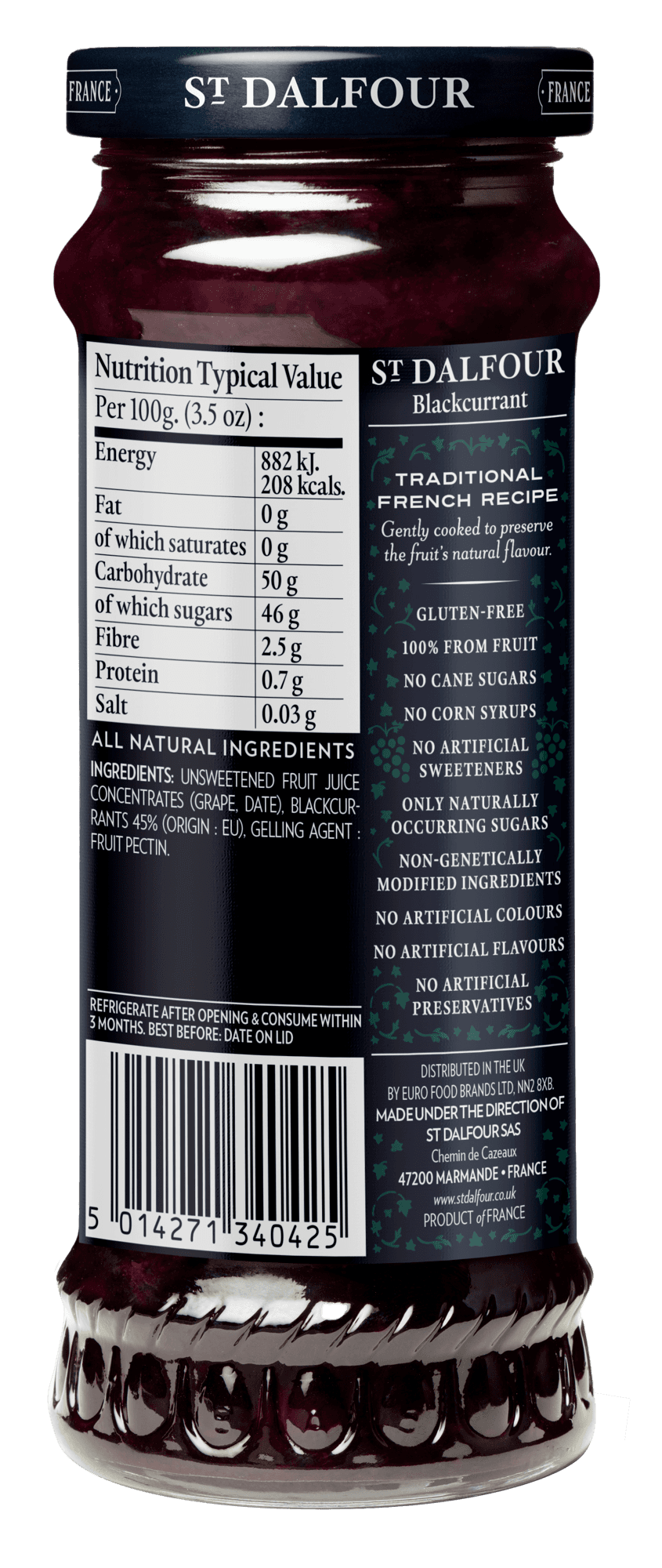 Blackcurrant Label